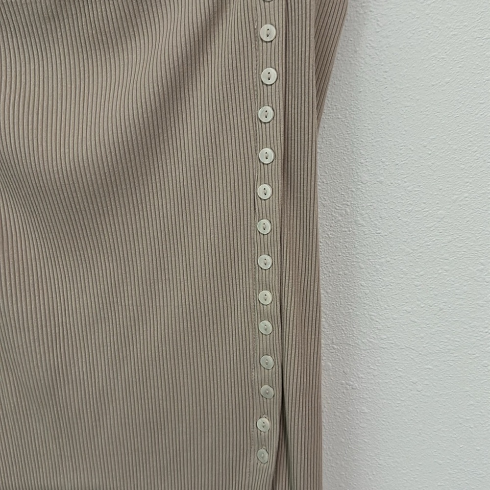 Zara Side Button Slit Skirt - Picture 3 of 6